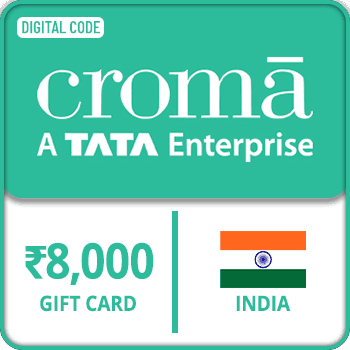 Croma Gift Card INDIA 8000 INR product image