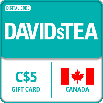 DAVIDsTEA Gift Card CANADA 5 CAD product image
