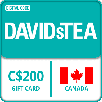 DAVIDsTEA Gift Card CANADA 200 CAD product image