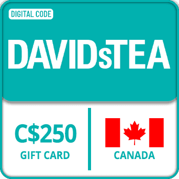 DAVIDsTEA Gift Card CANADA 250 CAD product image