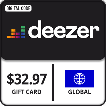Deezer Premium Gift Card GLOBAL 32.97 USD product image