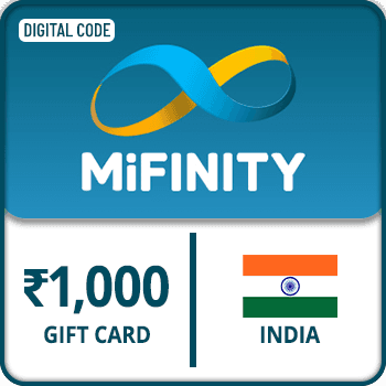 Rewarble MiFinity Gift Card INDIA 1000 INR product image