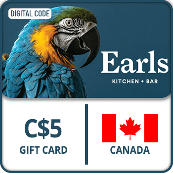 Earls Gift Card CANADA 5 CAD product image