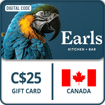 Earls Gift Card CANADA 25 CAD product image