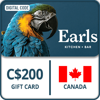 Earls Gift Card CANADA 200 CAD product image