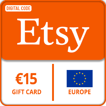 Etsy Gift Card EUROPE 15  EUR product image