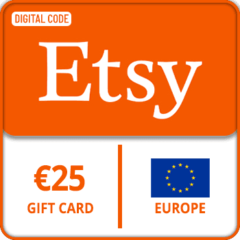 Etsy Gift Card EUROPE 25 EUR product image
