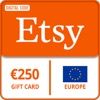 Etsy Gift Card EUROPE 250 EUR product image