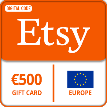 Etsy Gift Card EUROPE 500 EUR product image