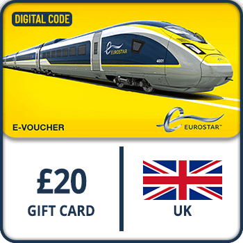 Eurostar Gift Card UK 20 GBP product image