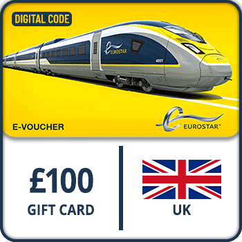 Eurostar Gift Card UK 100 GBP product image
