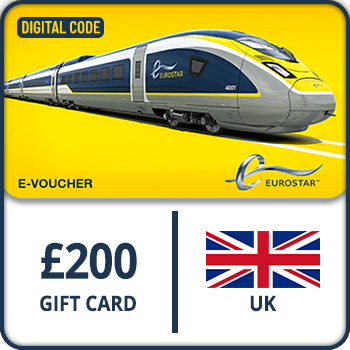 Eurostar Gift Card UK 200 GBP product image