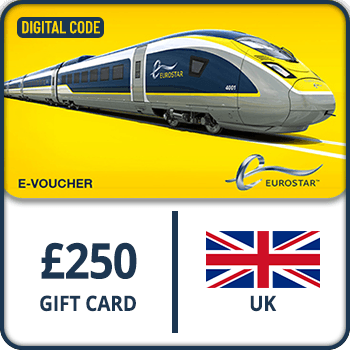 Eurostar Gift Card UK 250 GBP product image