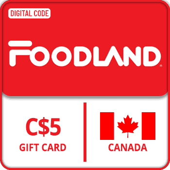Foodland Gift Card CANADA 5 CAD product image