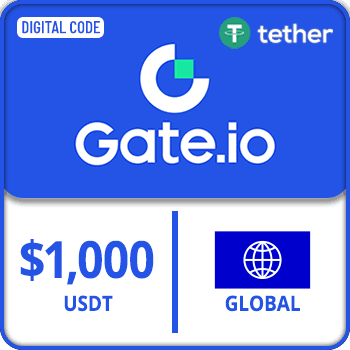 Gate.io Gift Card USDT 1000 USD product image