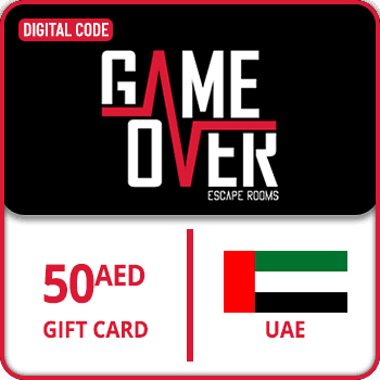 Game Over Gift Card UAE 50 AED product image