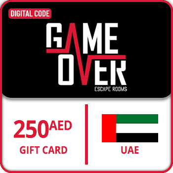 Game Over Gift Card UAE 250 AED product image