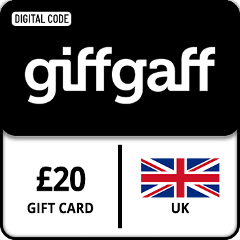 Giff Gaff Gift Card UK 20 GBP product image
