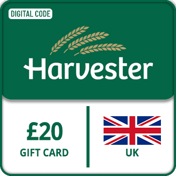 Harvester Gift Card UK 20 GBP product image
