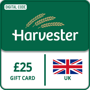 Harvester Gift Card UK 25 GBP product image
