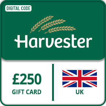 Harvester Gift Card UK 250 GBP product image