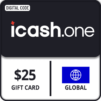 iCash.one Gift Card GLOBAL 25 USD product image