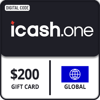 iCash.one Gift Card GLOBAL 200 USD product image