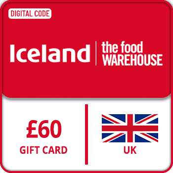 Iceland Gift Card UK 60 GBP product image