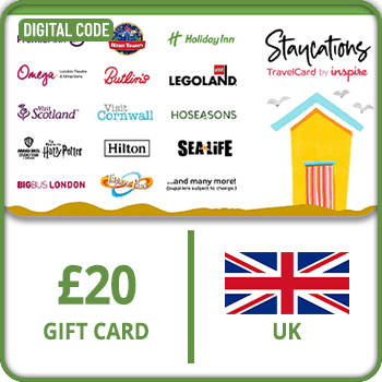 Inspire Staycation Gift Card UK 20 GBP product image