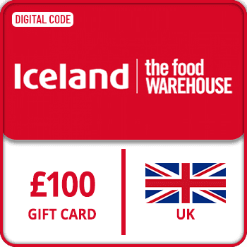 Iceland Gift Card UK 100 GBP product image