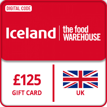 Iceland Gift Card UK 125 GBP product image