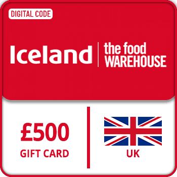 Iceland Gift Card UK 500 GBP product image