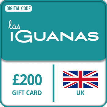 Las Iguanas Gift Card UK 200 GBP product image