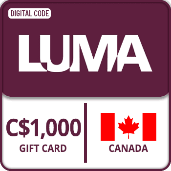 Luma Gift Card CANADA 1000 CAD product image