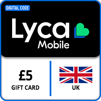 Lycamobile Gift Card UK 5 GBP product image