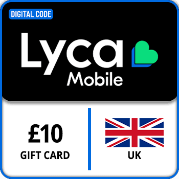 Lycamobile Gift Card UK 10 GBP product image