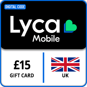 Lycamobile Gift Card UK 15 GBP product image