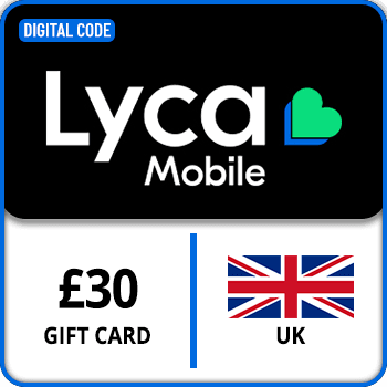 Lycamobile Gift Card UK 30 GBP product image