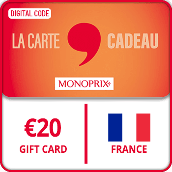 MONOPRIX Gift Card FRANCE 20 EUR product image
