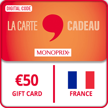 MONOPRIX Gift Card FRANCE 50 EUR product image