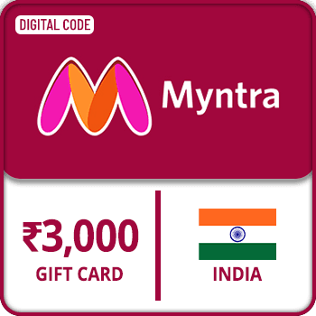 Myntra Gift Card INDIA 3000 INR product image