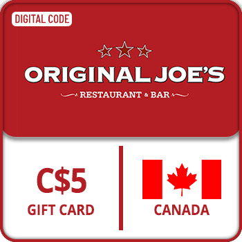 Original Joe_s Gift Card CANADA 5 CAD product image