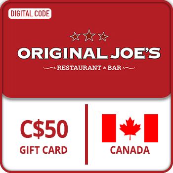 Original Joe_s Gift Card CANADA 50 CAD product image