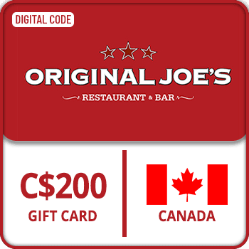 Original Joe_s Gift Card CANADA 200 CAD product image