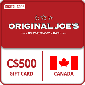 Original Joe_s Gift Card CANADA 500 CAD product image