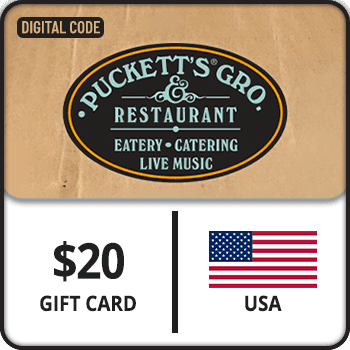 Puckett_s Grocery Gift Card USA 20 USD product image