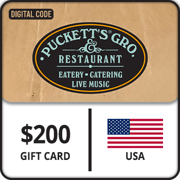 Puckett_s Grocery Gift Card USA 200 USD product image