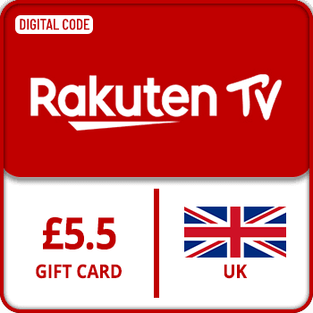Rakuten TV GB UK Gift Card 5.5 GBP product image