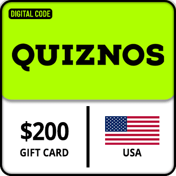  Quiznos eGift Card USA 200 USD product image