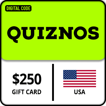  Quiznos eGift Card USA 250 USD product image